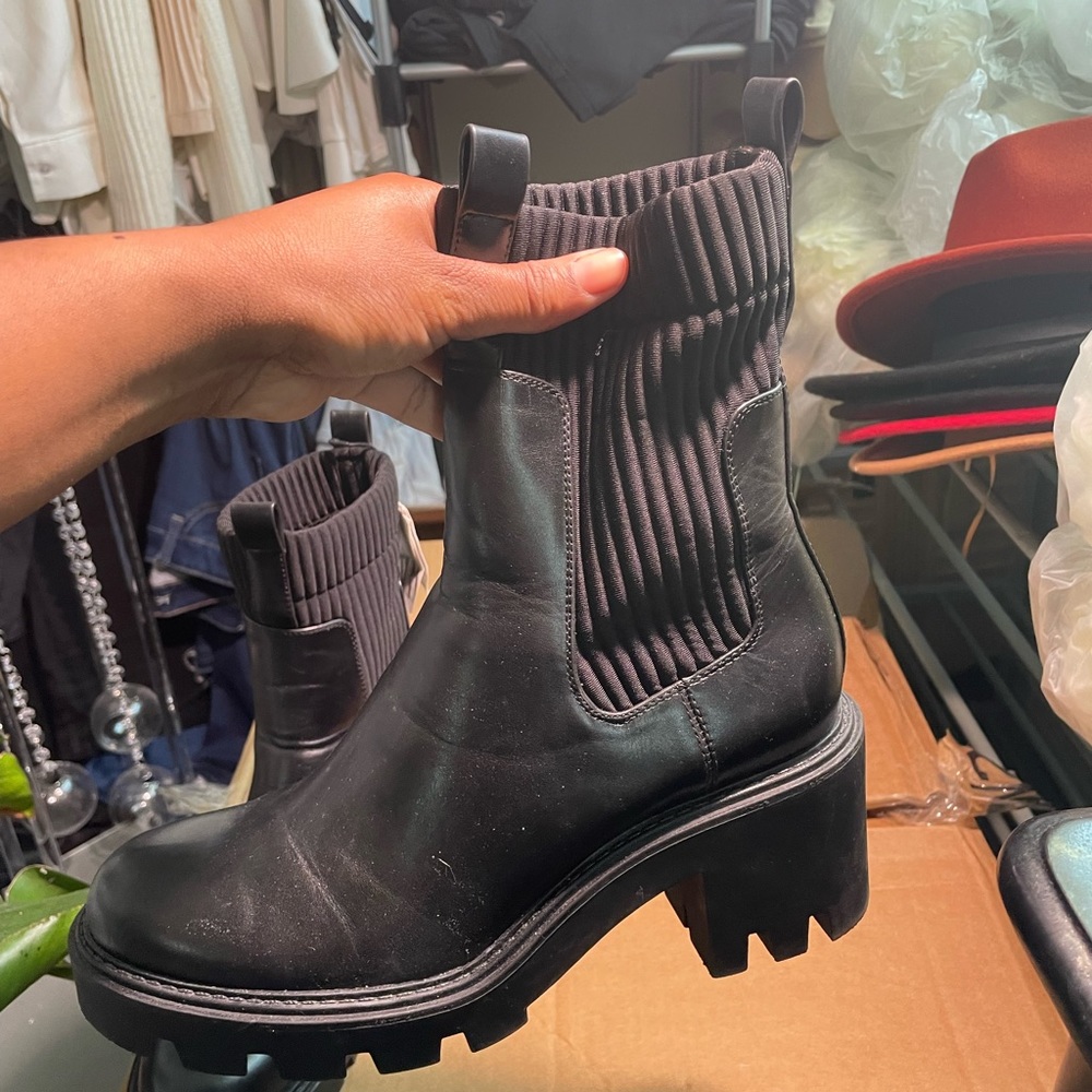 NWT Zara Lug Boots - Picture 10 of 11